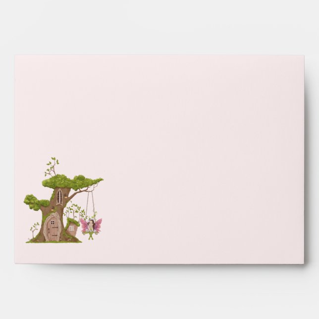 Fairy Thank You Card Envelope (Front)