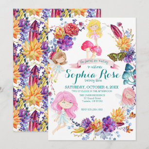 Fairy Themed Party Invitation
