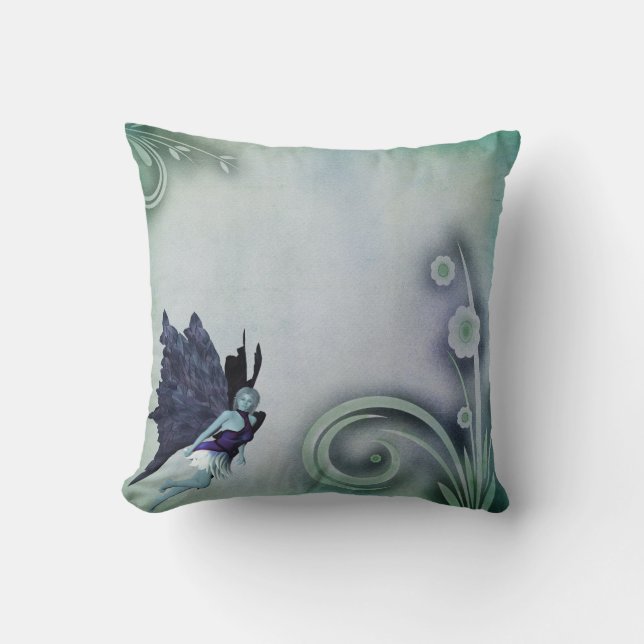 Fairy Throw Pillow (Front)