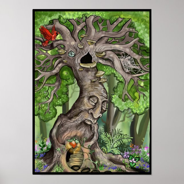 Fairy Tree Home Poster (Front)