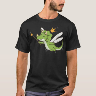 Fairy Triceratops Paleontologist Mystical Dino Fai T-Shirt