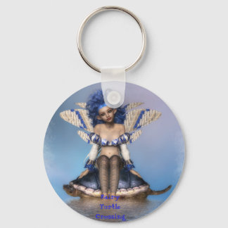 Fairy Turtle Crossing II Keychain