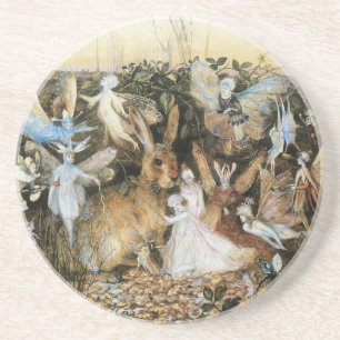 Fairy Twilight by John Anster Fitzgerald Coaster