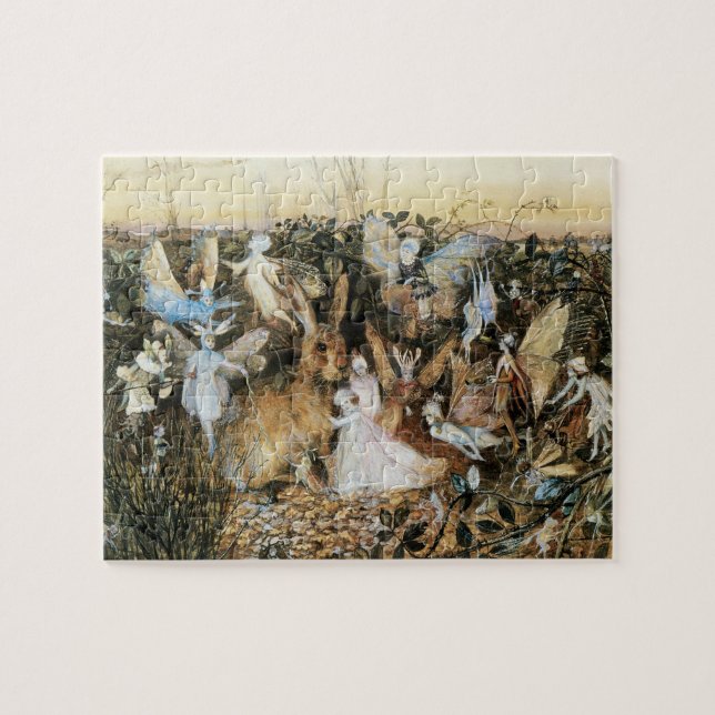 Fairy Twilight by John Anster Fitzgerald Jigsaw Puzzle (Horizontal)