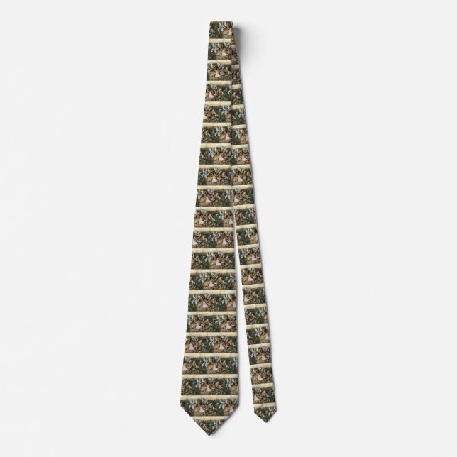 Fairy Twilight by John Anster Fitzgerald Tie (Front)