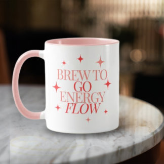 Fairy Two Toned Brew To Go Energy Flow Coffee Mug