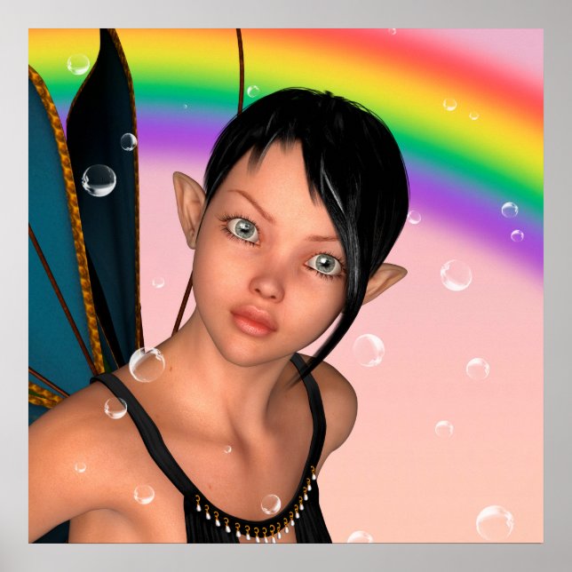 Fairy under Rainbow Poster (Front)