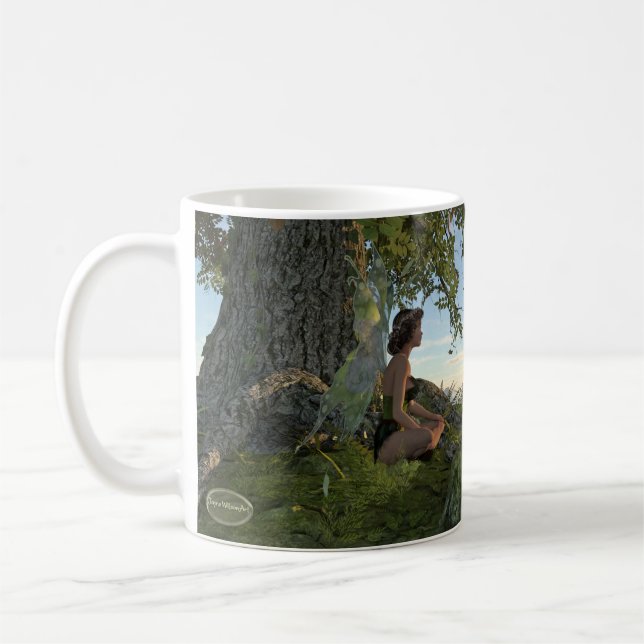 Fairy Under the Tree of Life Mug (Left)