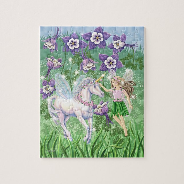 Fairy Unicorn puzzle (Vertical)