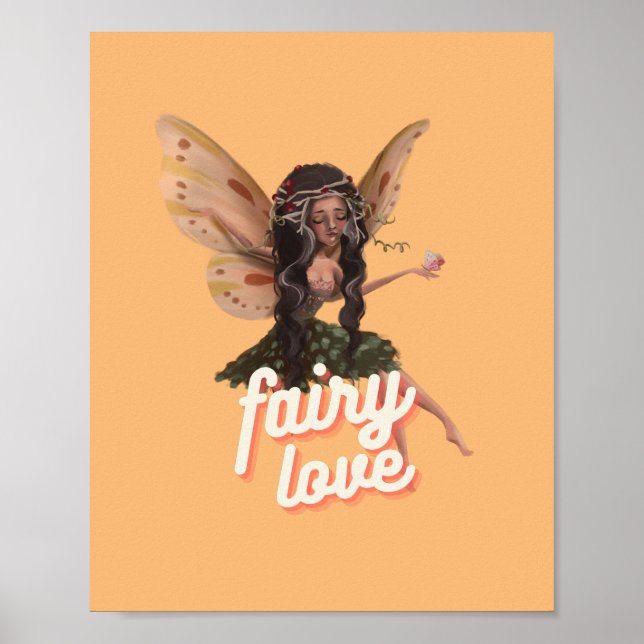 Fairy Wall Art Poster (Front)