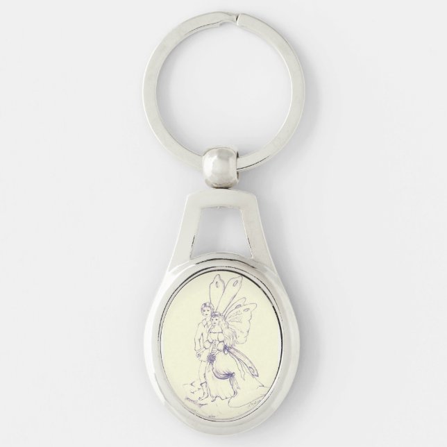 Fairy Wedding Keychain (Front)