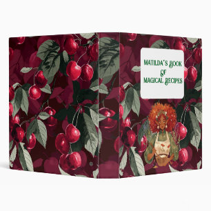 Fairy Whimsical Character Recipe Book Binder