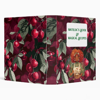 Fairy Whimsical Character Recipe Book Binder