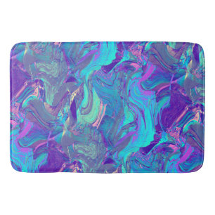 fairy wing artglass : bath mat