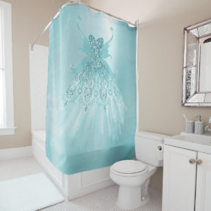 Fairy Wing Mint Gown   Luxe Pearl Green Aqua Sheen