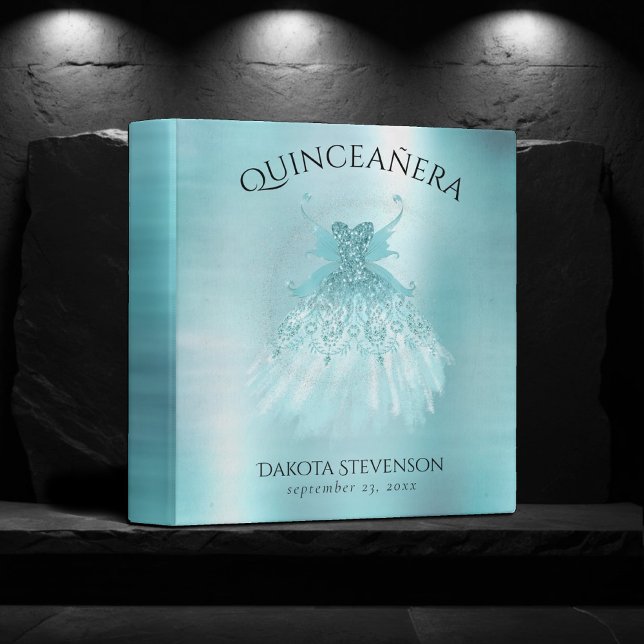 Fairy Wing Mint Gown | Luxe Pearl Green Aqua Sheen Binder (Creator Uploaded)