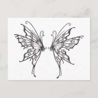 Fairy WINGS Postcard