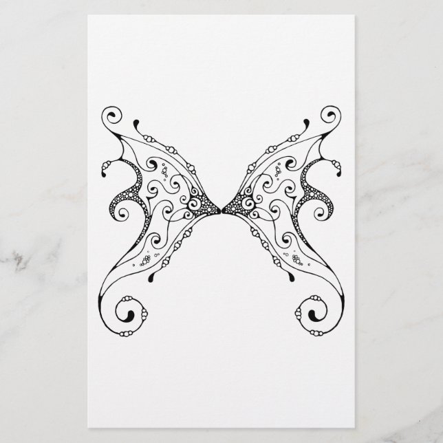 Fairy Wings Stationery (Front)