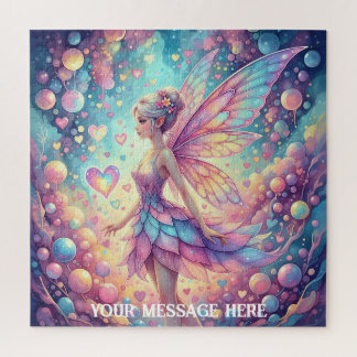 Fairy with hearts fantasy jigsaw puzzle