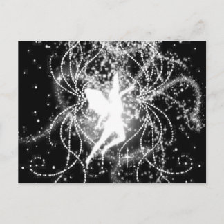 Fairy with swirls 5-2010 postcard