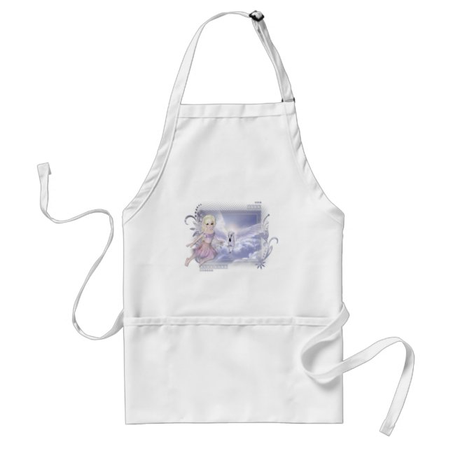 Fairy with Unicorn D2 Designs Standard Apron (Front)