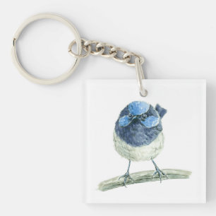 Fairy wren keychain
