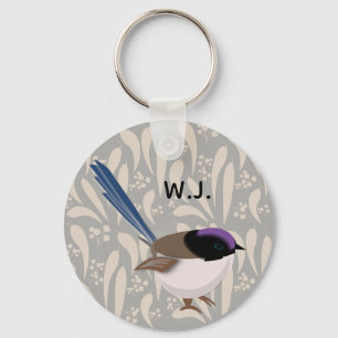 Fairy Wren Keychain