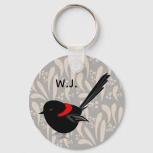 Fairy Wren Keychain