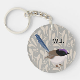 Fairy Wren Keychain