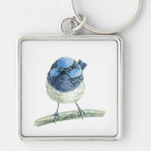 Fairy wren keychain