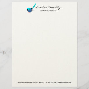 Fairy Wren Letterhead