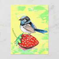 Fairy Wren Painting