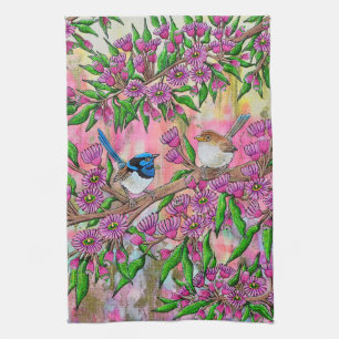 Fairy Wren Tea Towel