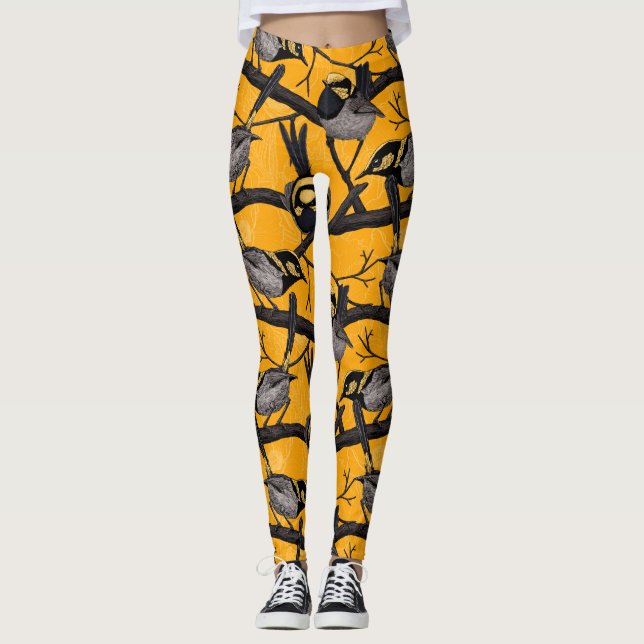 Fairy wrens in yellow leggings (Front)