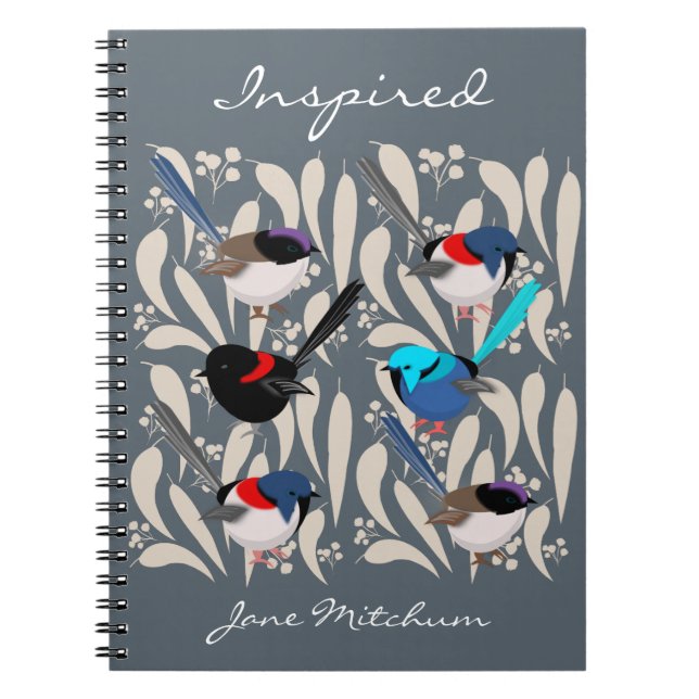 Fairy Wrens Notebook (Front)