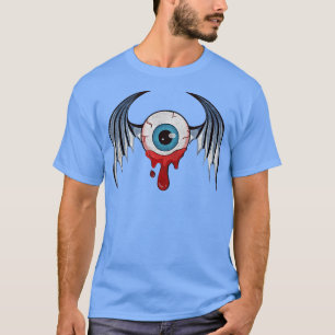 Fairycore Aesthetic Fairy Eyeball Blood Drip Weird T-Shirt