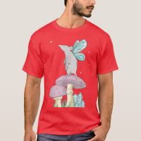Fairycore Aesthetic Fairy Mouse On A Mushroom Cott