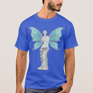 Fairycore Aesthetic Fairy Venus De Milo Statue Fae T-Shirt
