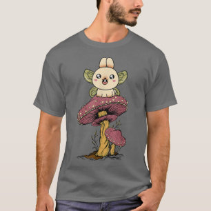 Fairycore Aesthetic Kawaii Fairy Bunny Rabbit On A T-Shirt