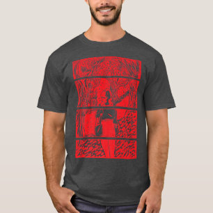 Fairycore Cottagecore Girl Lost in the Woods Comic T-Shirt