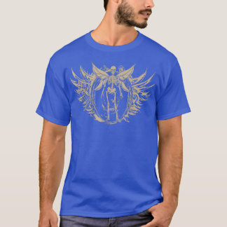Fairycore Esthetic Gothic Fairy Wings Skeleton Fa T-Shirt