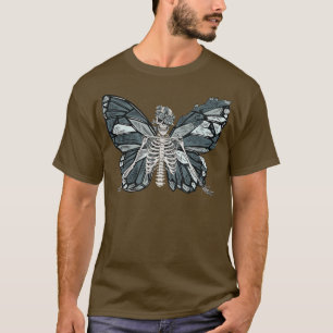Fairycore Fairies Skeleton Dark Grunge Kinderwhore T-Shirt