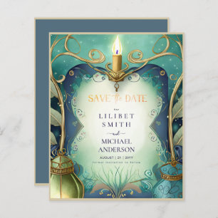 Fairycore Fairytale Save the Date Enchanted Fores