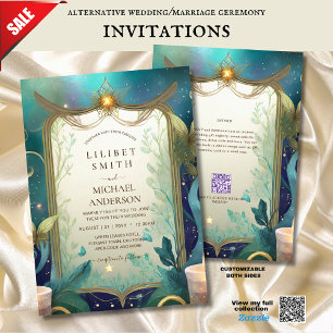 FAIRYCORE MARIAGE INVITATIONS FAIRYTALE FAIRYTALE