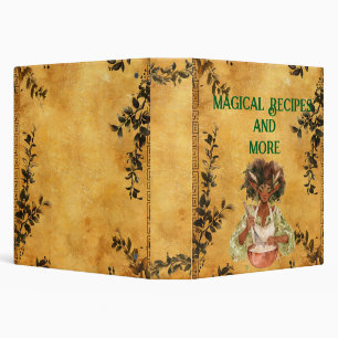 Fairycore Recipe Book Binder