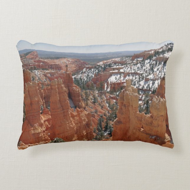 Fairyland Canyon at Bryce Canyon National Park Accent Pillow (Front)