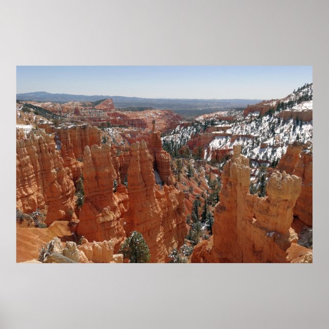 Fairyland Canyon at Bryce Canyon National Park Poster (Front)