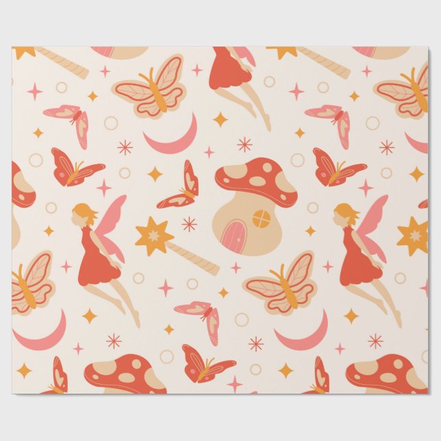 Fairyland Dreams Wrapping Paper (Flat)