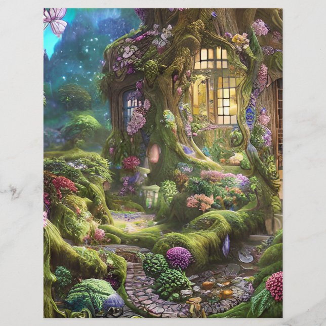 Fairyland Forest Graphic Letterhead (Front)