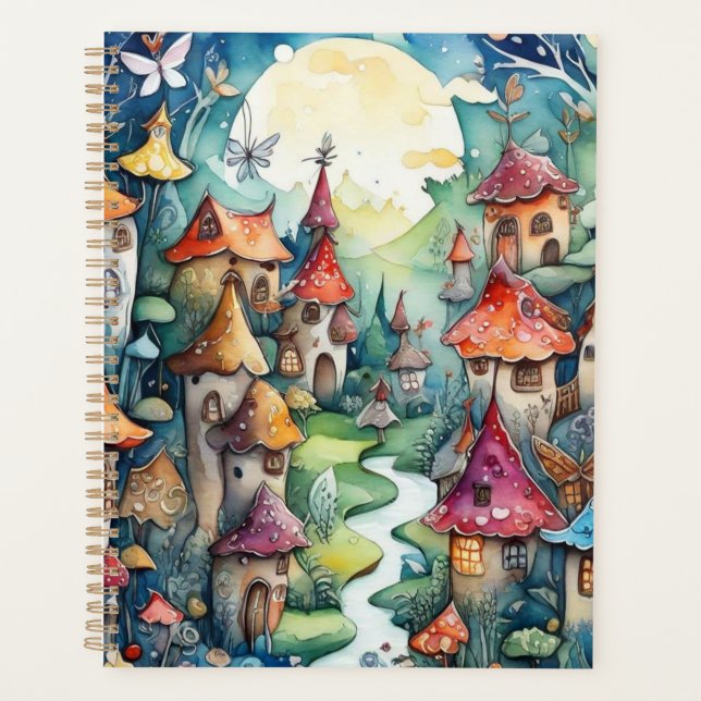 Fairyland lovely fairy tale decor  planner (Front)